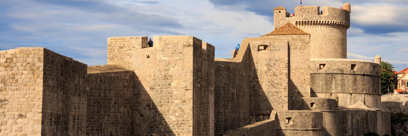 Zidurile orașului Dubrovnik